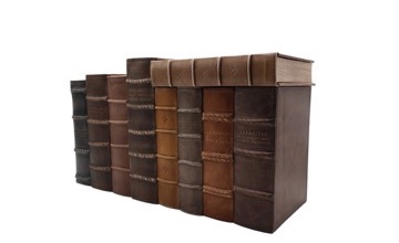 Three-dimensional book panel