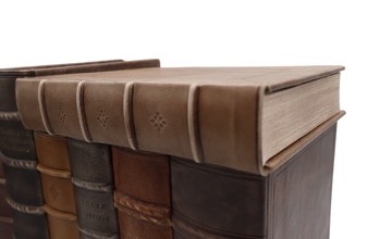 Three-dimensional book panel