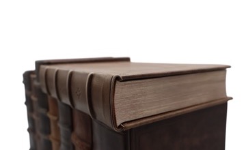 Three-dimensional book panel