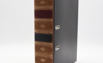 Personalised leather binder