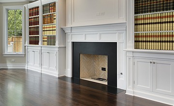 Traditional library - arrangement