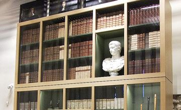 Valuable book collection - arrangement