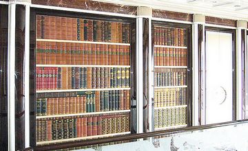 Valuable book collection - arrangement