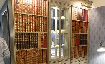 Valuable book collection - arrangement