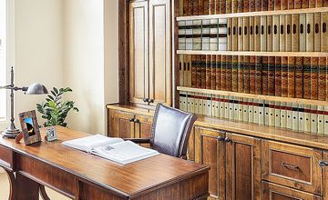 Valuable book collection - arrangement