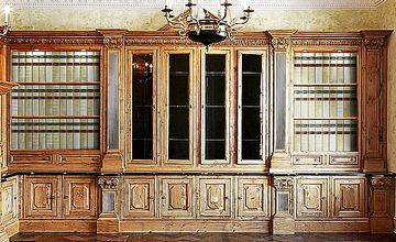 Valuable book collection - arrangement