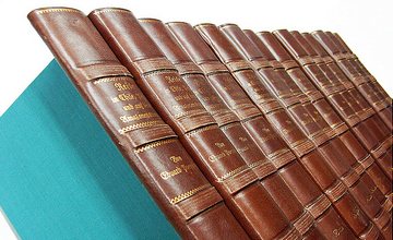 Valuable book collection - arrangement