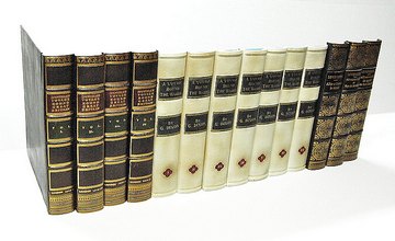 Valuable book collection - arrangement