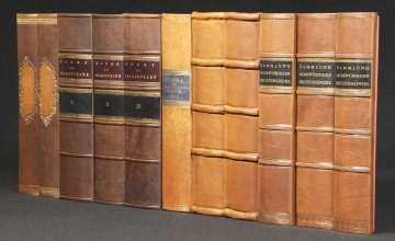Book replicas - leather decorative panels