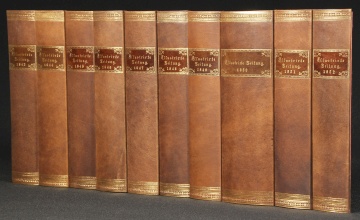 Book replicas - leather decorative panels