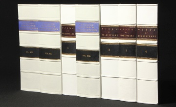 Book replicas - leather decorative panels