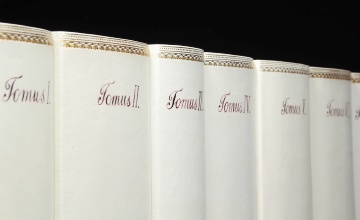 Book replicas - leather decorative panels