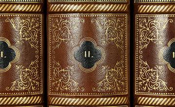 Book replicas - decorative panels