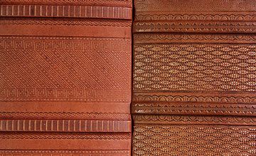 Valuable book collection - decorative panels