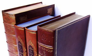 Valuable book collection - arrangement