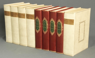 Valuable book collection - arrangement