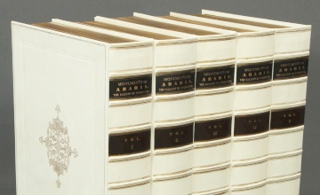 Valuable book collection - arrangement