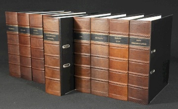 Personalised leather binders