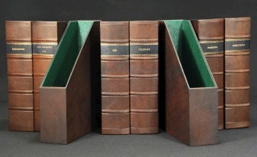 Personalised leather binders and boxes