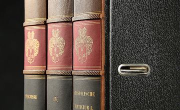 Personalised leather binders