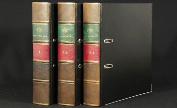 Personalised leather binders