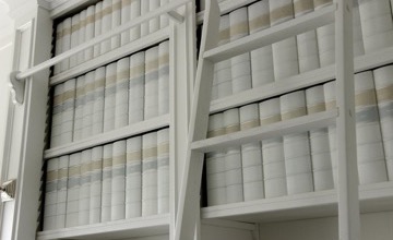 Decorative book spine stylization